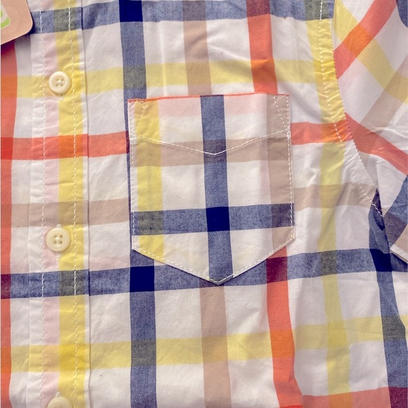 NWT Boys Crazy 8 Long Sleeve Button Down Size S 5/6 - Picture 3 of 6